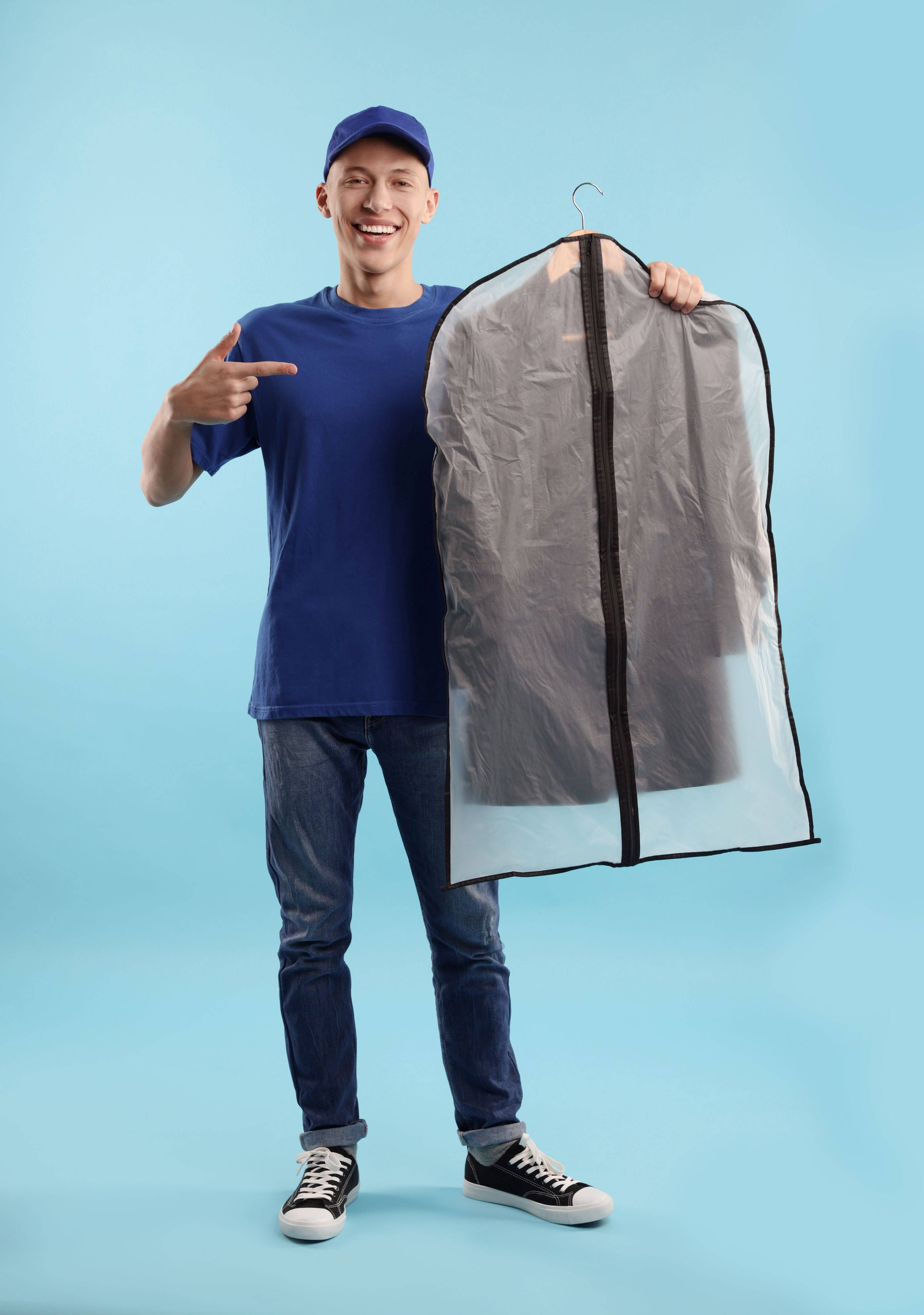 Dry Clean Delivery Shutterstock 2456033017