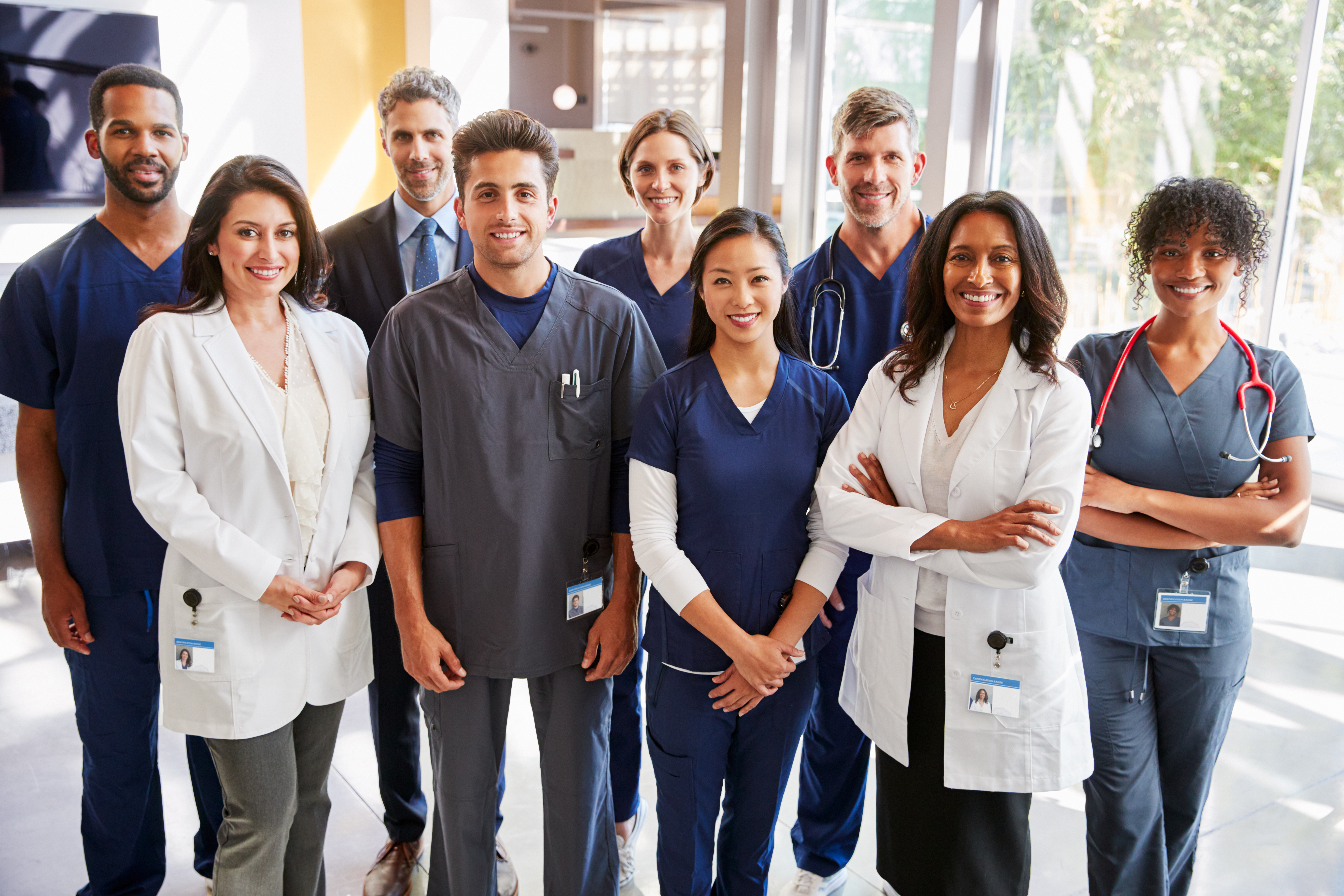 Healthcare Workers Shutterstock 1133218364