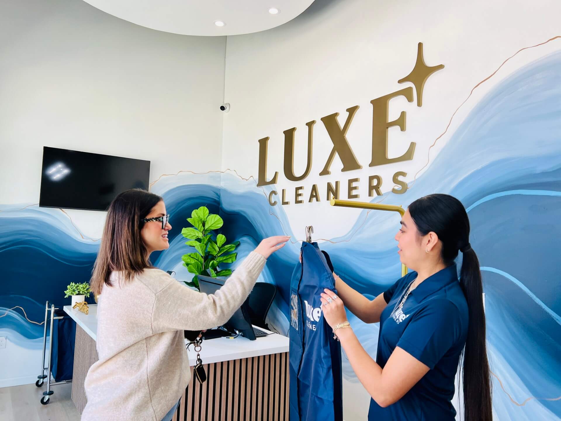 luxe laundry customer pickup katy