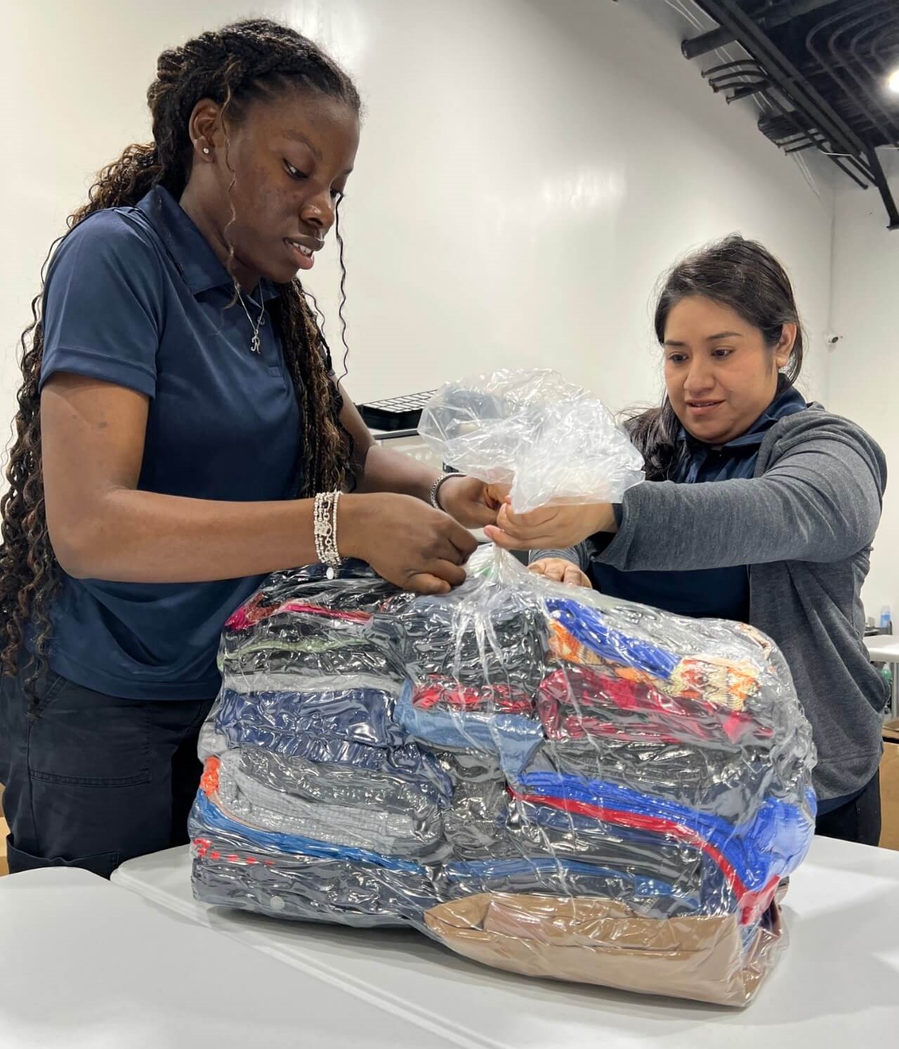 luxe laundry team work